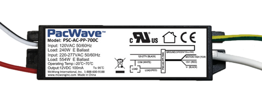 PSC-AC-PP-700C - 120/277V power pack with Relay